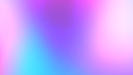 Wall Mural - Pink purple blue neon pastel blur rainbow colors gradient background. A cloud of smoke. Light show. Hypnotic motion