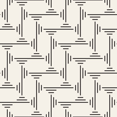 Vector seamless subtle pattern. Geometric stripes ornament. Simple thin lines background.