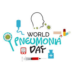 Sticker - World Pneumonia Day