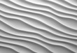 White wave pattern background. 3d render illustration. Illustration.