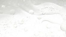 Abstract White Water Bubbles Background