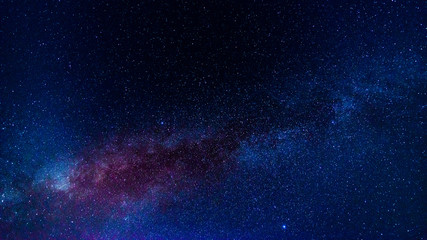 Wall Mural - milky way,galaxy,cosmos on dark sky
