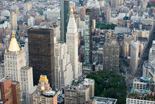 Midtown Manhattan, Madison Square Park And Flatiron Building, New York