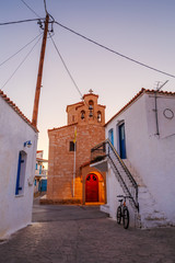 Canvas Print - Megalochori village, Agistri.