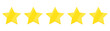 © chekman - Five star rating icon - vector.