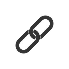 Poster - Vector Chain icon.