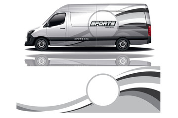 Wall Mural - Van car Wrap design for company