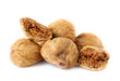 © New Africa - Pile of tasty dried figs on white background