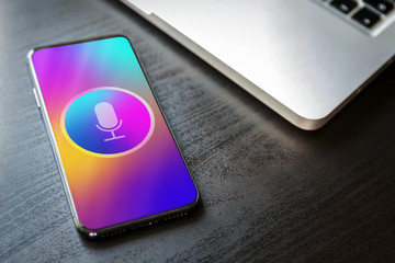 Poster - virtual voice assistant and personal sound recognition application with deep learning ai siri on sma