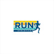 © blueberry 99d - Run Logo Design vector Stock symbol . Running logo sport concept  .  running marathon Logo Design Template .