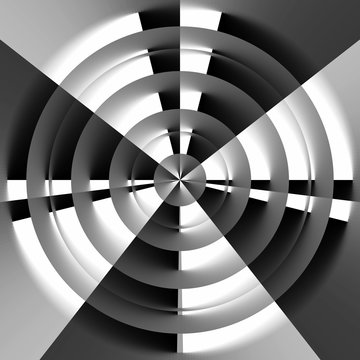 Wall Mural -  - Digital art, abstract 3D objects, Germany