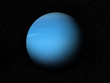 Uran in space 3D