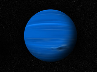 Wall Mural - planet neptune 3d