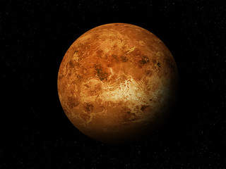 Wall Mural - planet venus 3d