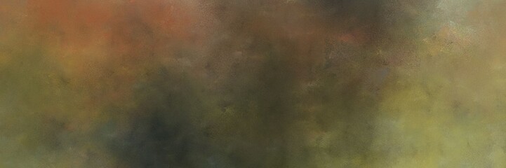 Poster - dark olive green, dark khaki and gray gray color background with space for text or image. vintage texture, distressed old textured painted design. can be used as header or banner