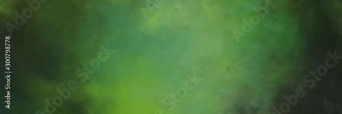 Fotografía abstract painting background texture with dark olive green, moderate green and very dark green colors and space for text or image