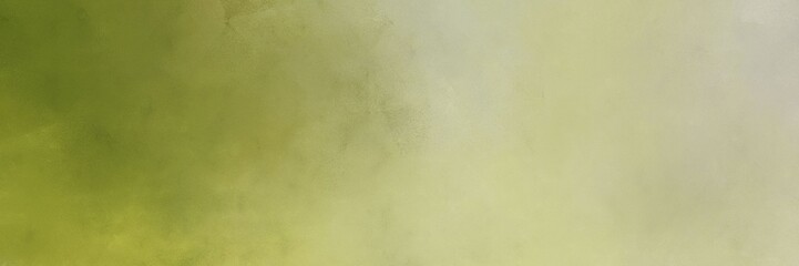 Fototapete - abstract painting background graphic with tan, olive drab and dark khaki colors and space for text or image. can be used as header or banner