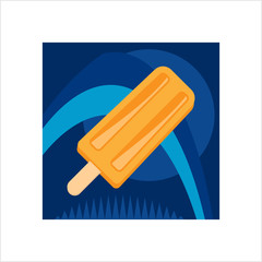 Wall Mural - Ice Lolly Icon