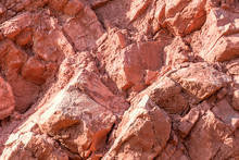 Red Rock Layers, Geological Rock Layers Background 