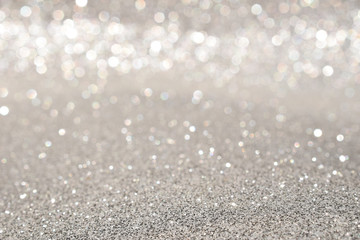 silver glitter abstract background	