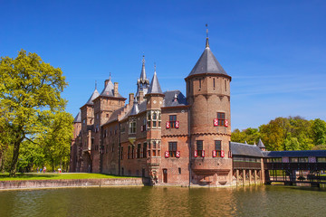 Beautiful castle by the lake