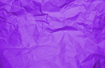 Сrumpled paper texture purple. Texture of crumpled paper. Crumpled paper. Wrinkles paper.