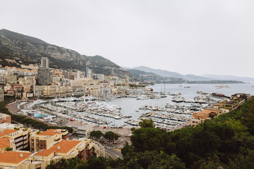 Canvas Print -  principality of Monaco 