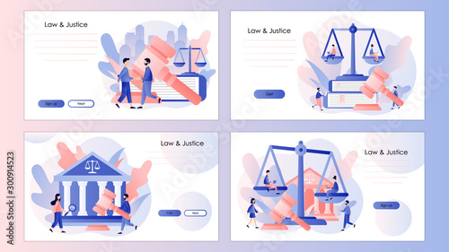 Fotomural Law and Justice Concept