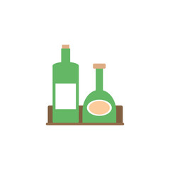 Wall Mural - Isolated bottles icon flat design