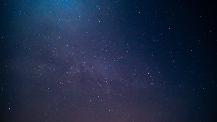 Wall Mural - milky way at the night