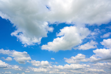 Wall Mural - beautiful sky clouds nature background.