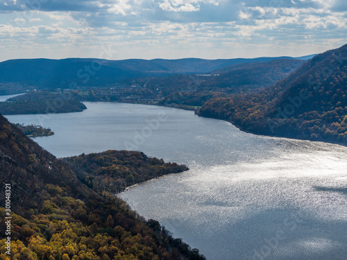 Cuadros en Lienzo View from the famous Breakneck Ridge trail in Upstate New York