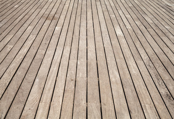 Sticker - Wooden floor background photo