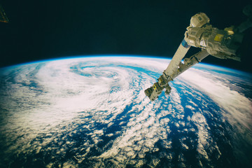 Wall Mural - beautiful earth from space. space beauty. the elements of this i
