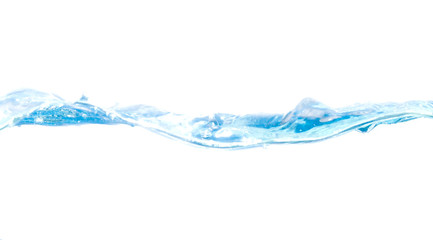 Aufkleber - Water splash and drop on white background