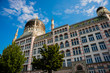 DRESDEN, GERMANY: The Yenidze building in Dresden, Yenidze is the name of a former cigarette factory building which borrows design elements from mosques.