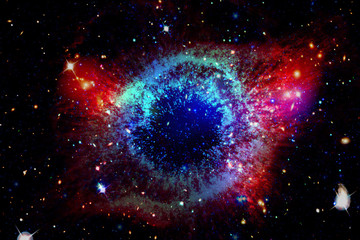 Amazing galaxy view and stars. The elements of this image furnished by NASA.