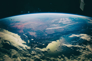 Wall Mural - Our unique planet from space. The elements of this image furnish