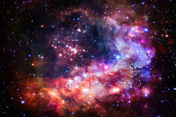 Space and galaxy. The elements of this image furnished by NASA.