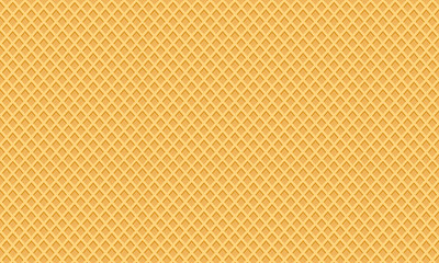 Sweet dessert wafer background, space for your text. Vector