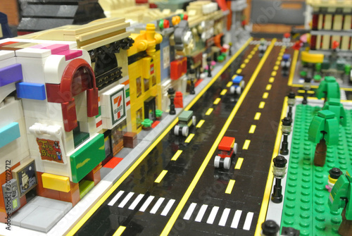 small plastic blocks
