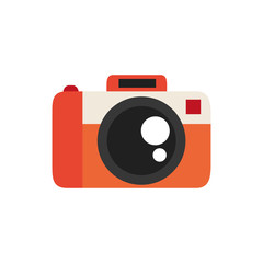 Poster - Isolated camera icon flat design