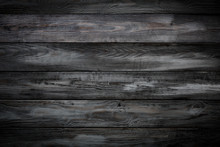 Gray Wooden Background With Old Painted Boards