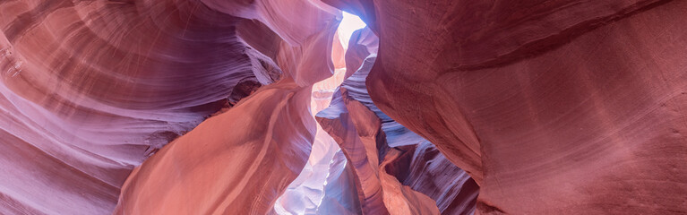 Wall Mural - Closeup of antelope canyon near page, arizona