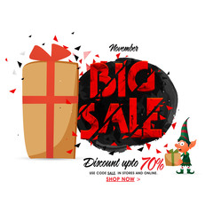 Sticker - Big Sale Poster, Banner or Flyer design.