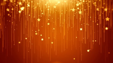 Wall Mural - celebration background glittering particles stars