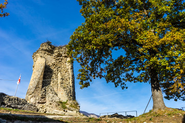 Georgian autumnal landscape