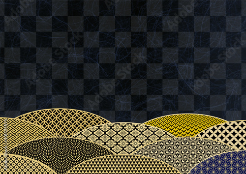 黒色和紙パターンテクスチャ背景素材 Stock Illustration Adobe Stock 黒色和紙パターンテクスチャ背景素材 Stock Illustration Adobe Stock