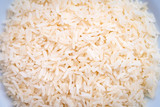 Fototapeta  - Parboiled rice cooked. Close up shot. Top view.