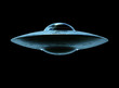 Unidentified Flying Object Space Clipping Path